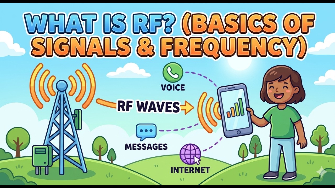 RF Basics Explained | What is Radio Frequency, Signals & Frequency?