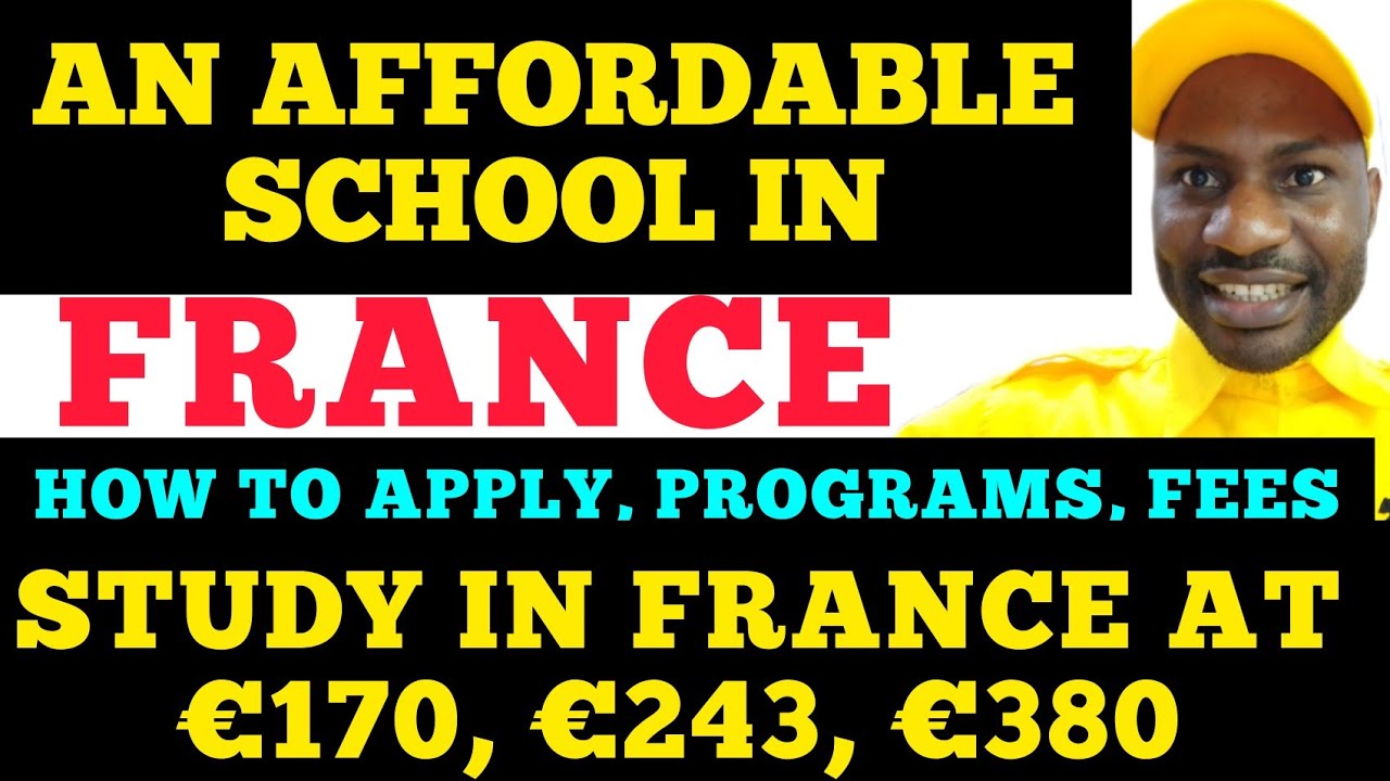 HOW TO STUDY AT THIS CHEAP UNIVERSITY IN FRANCE|PARIS SARCLAY