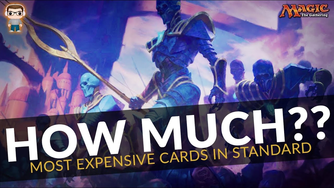 TOP 10 CURRENT MOST EXPENSIVE STANDARD CARDS in MTG (2019)