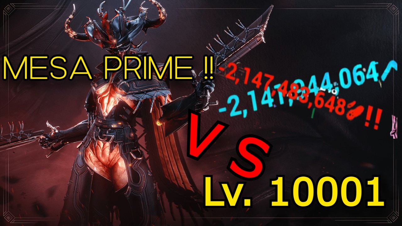 [WARFRAME] Mesa Prime osiąga maksymalny poziom obrażeń na poziomie 10001! 💥 | SZALONA konfiguracj...