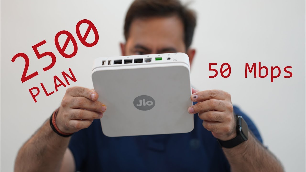 Jio Gigafiber 2500 new plan, 50Mbps speed vs 4800 Security Deposit  plan