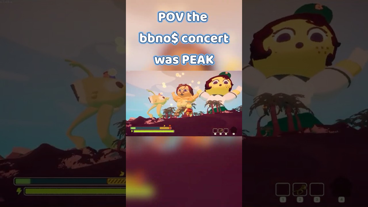 bbno$ x peak concert #peak #bbnomoney #fyp #viral