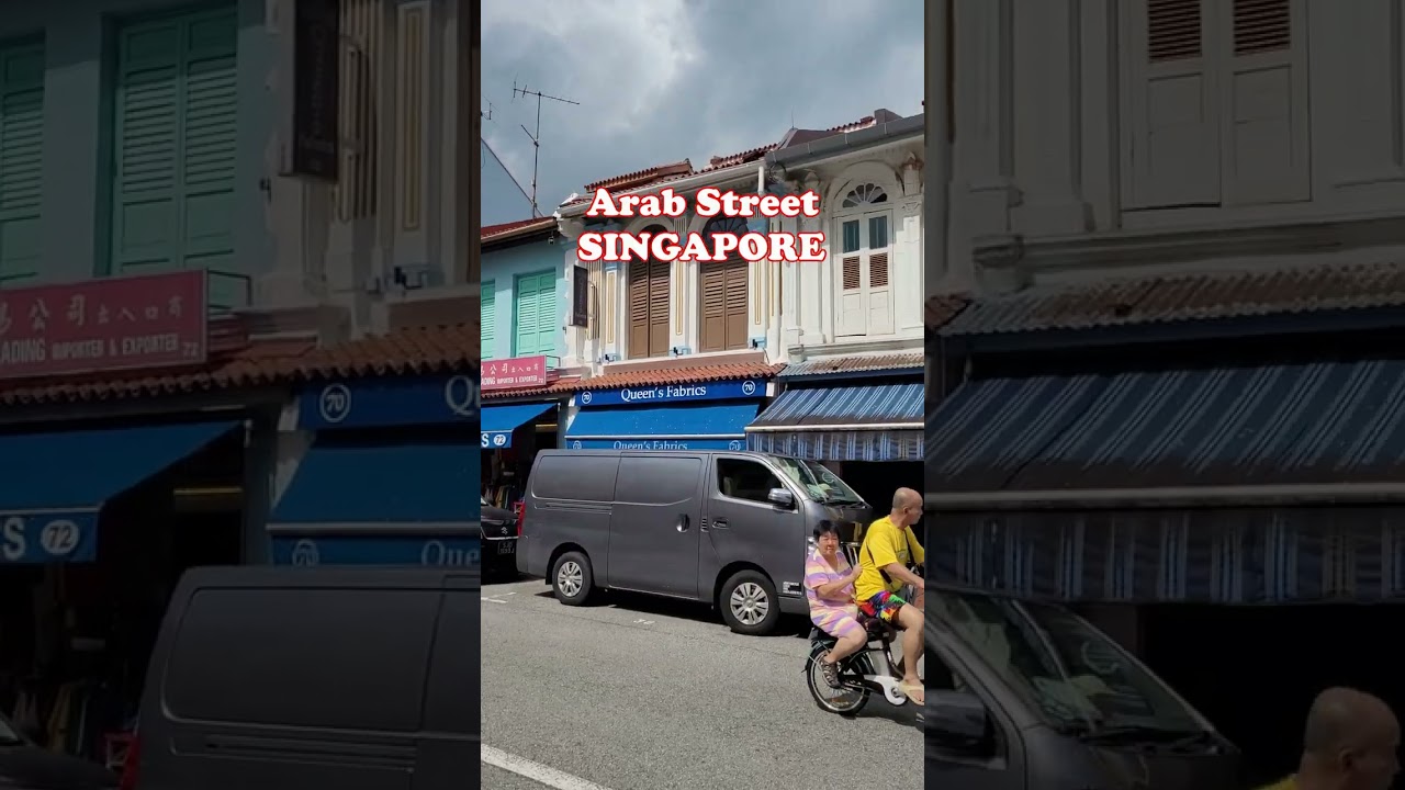 Arab Street Singapore | Places To Explore In Singapore | Kampong Glam #Shorts