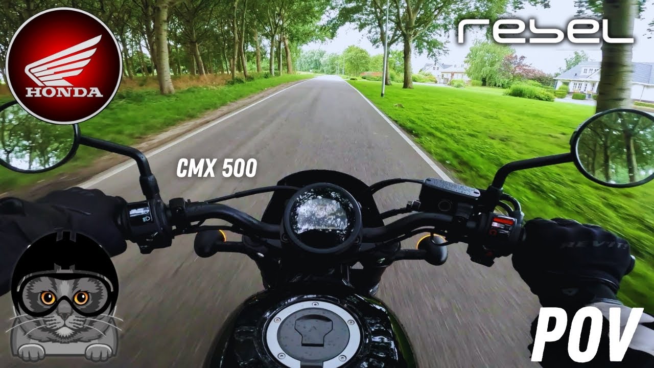 Honda Rebel 500 POV