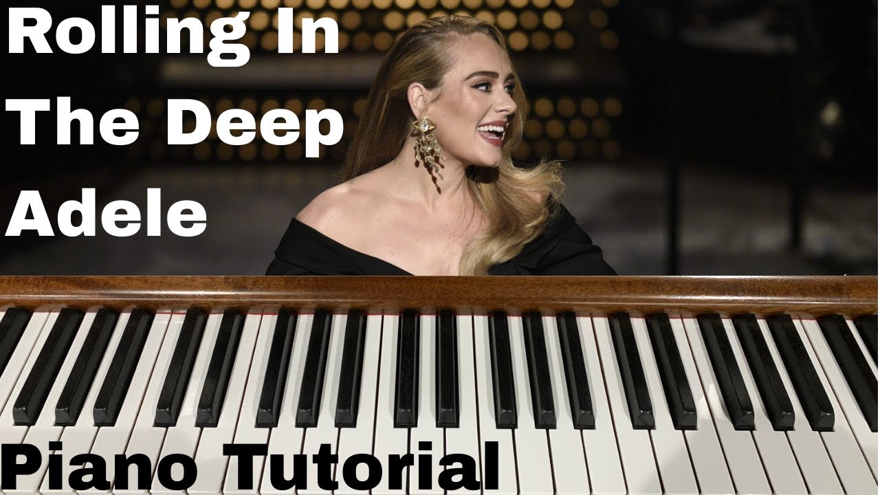 Rolling in the Deep - Adele - Easy Piano Tutorial