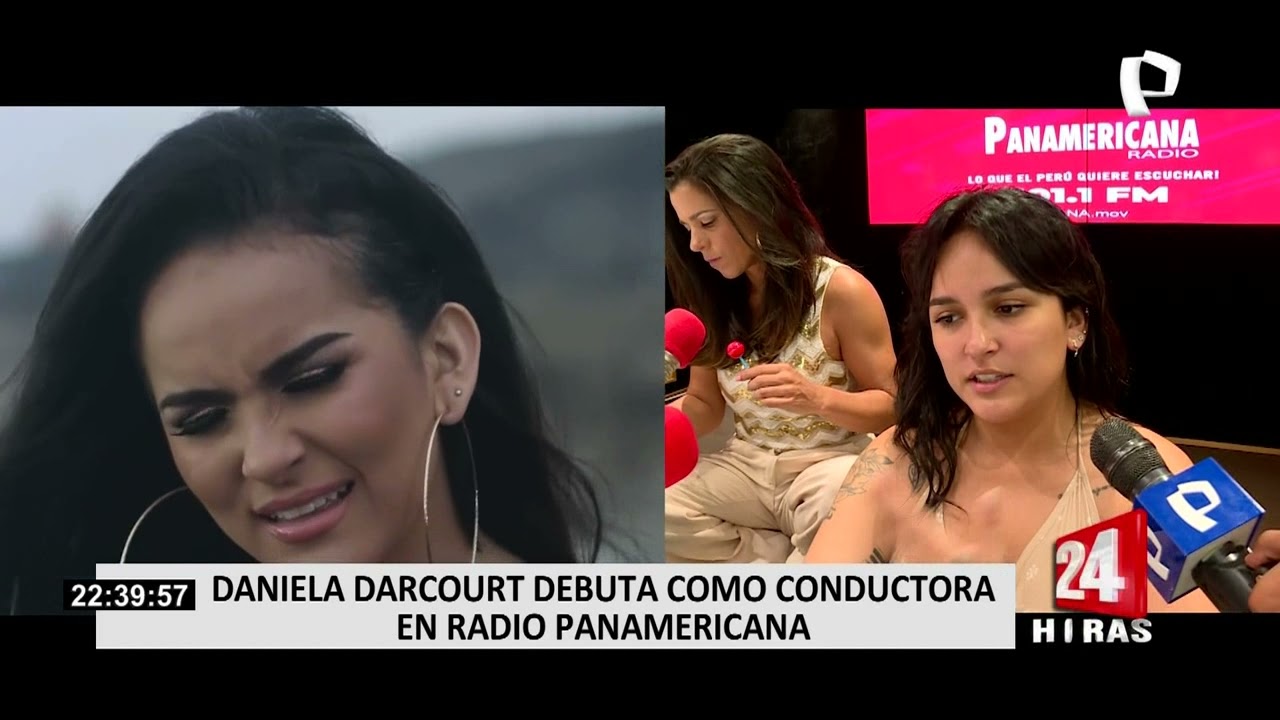 Daniela Darcourt debut&oacute; como conductora de radio junto a Vanessa Terkes
