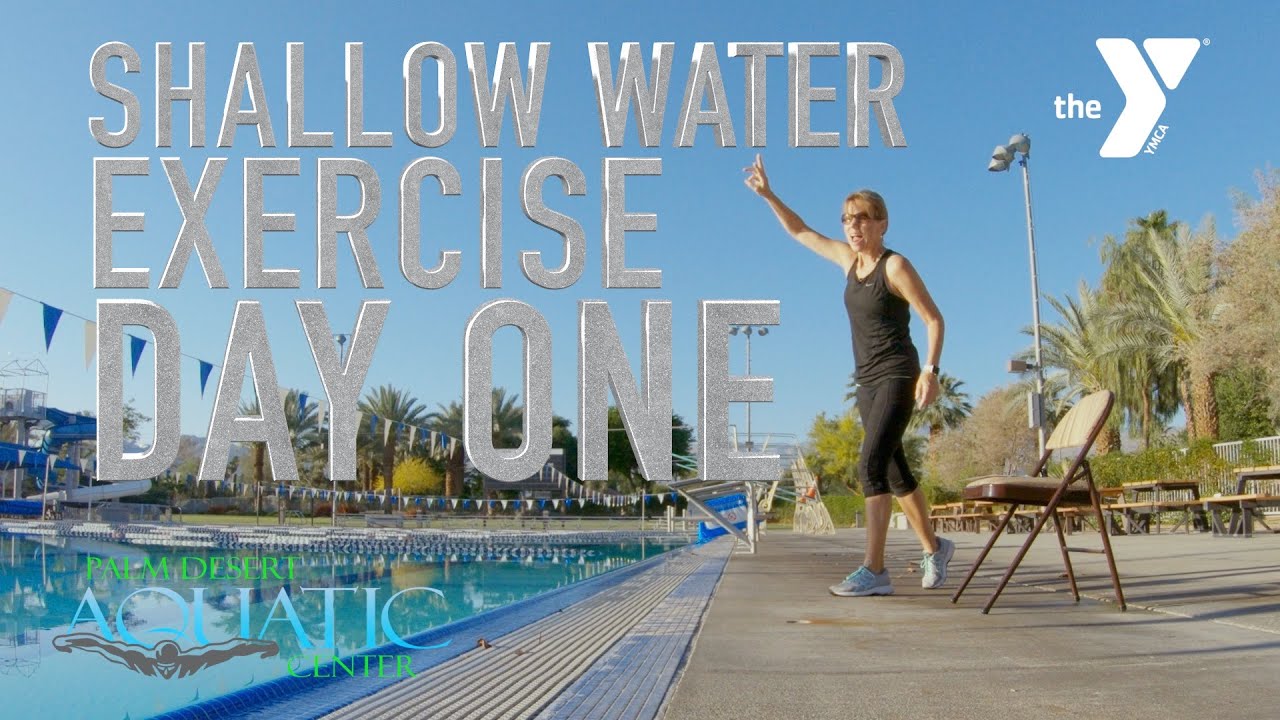 Palm Desert Aquatic Center Shallow Water Exercise Class One