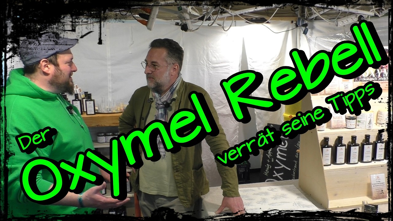🌿 Oxymel selber machen – Herstellung, Rezepte & Geschmäcker | Interview mit dem Oxymel Rebell