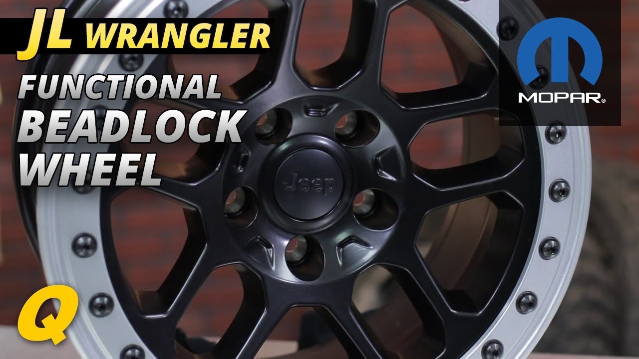Mopar Functional Beadlock Wheel for Jeep Wrangler JK & JL