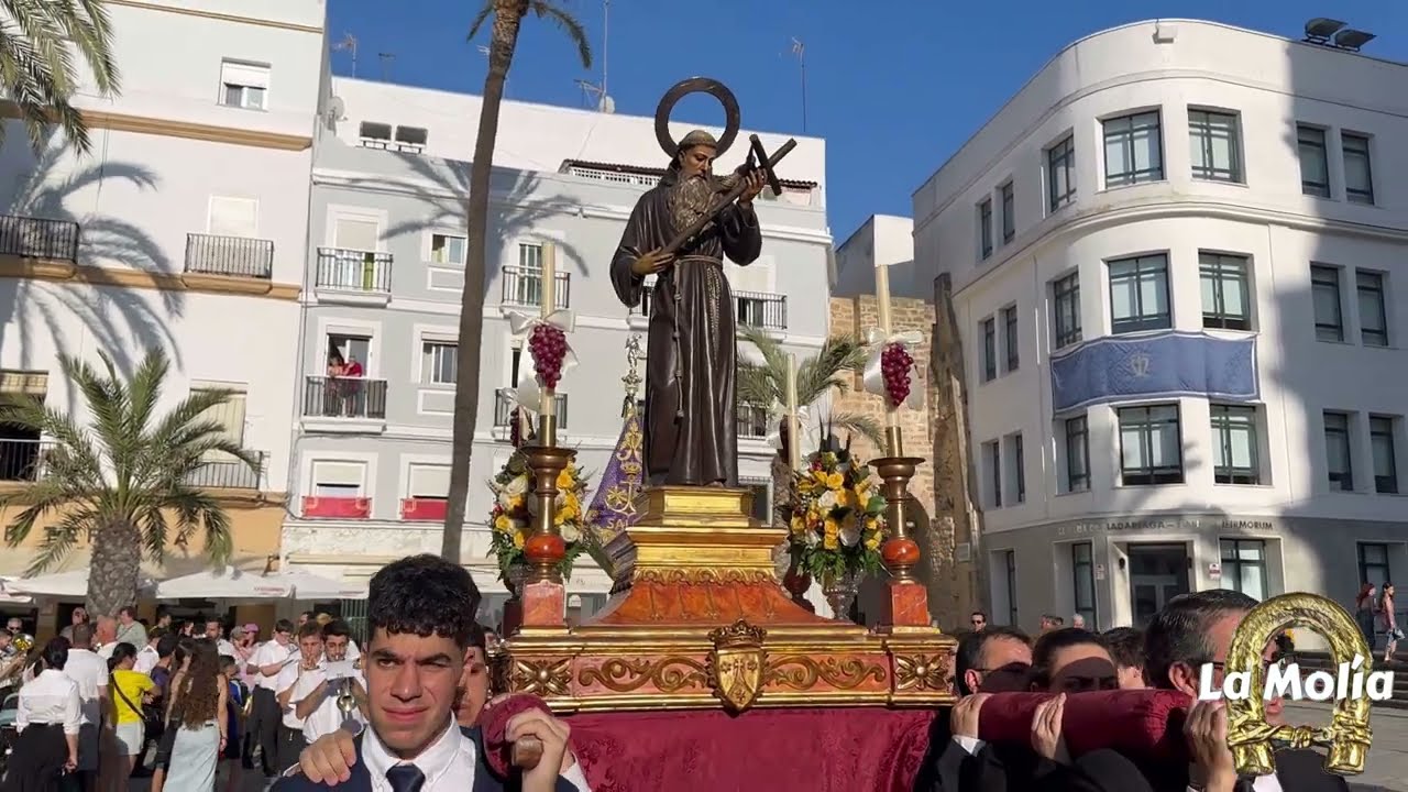 [4K] Traslado del Beato Diego hasta la Catedral (Cádiz, Corpus Christi 2024)