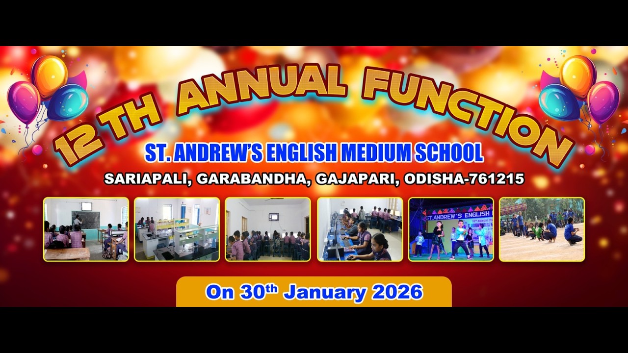 Class 09 Dance Saranga Dariya Song - St. Andrew's English Medium School -12th Annual Function.