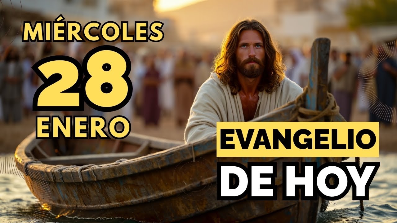 Evangelio de hoy católico miercoles 28 enero 2026. ¿Qué tipo de tierra es tu corazón hoy?