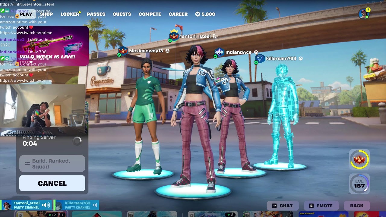 FORTNITE! PLAY WITH ALL🍀❤️