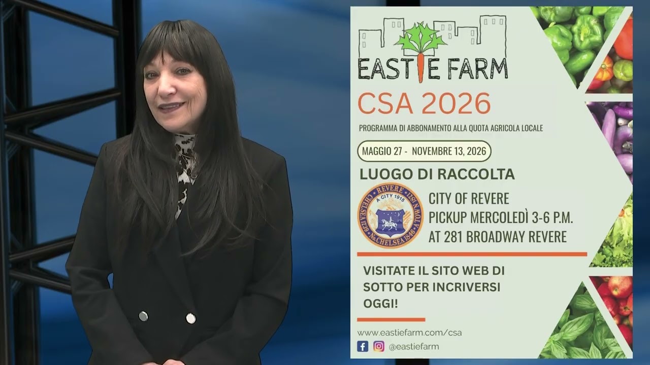 The City of Revere partners with Eastie Farm's CSA! - Italian