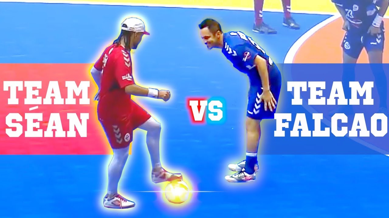 CRAZY FUTSAL SKILLS 2019 - TEAM FALCAO VS TEAM SÉAN