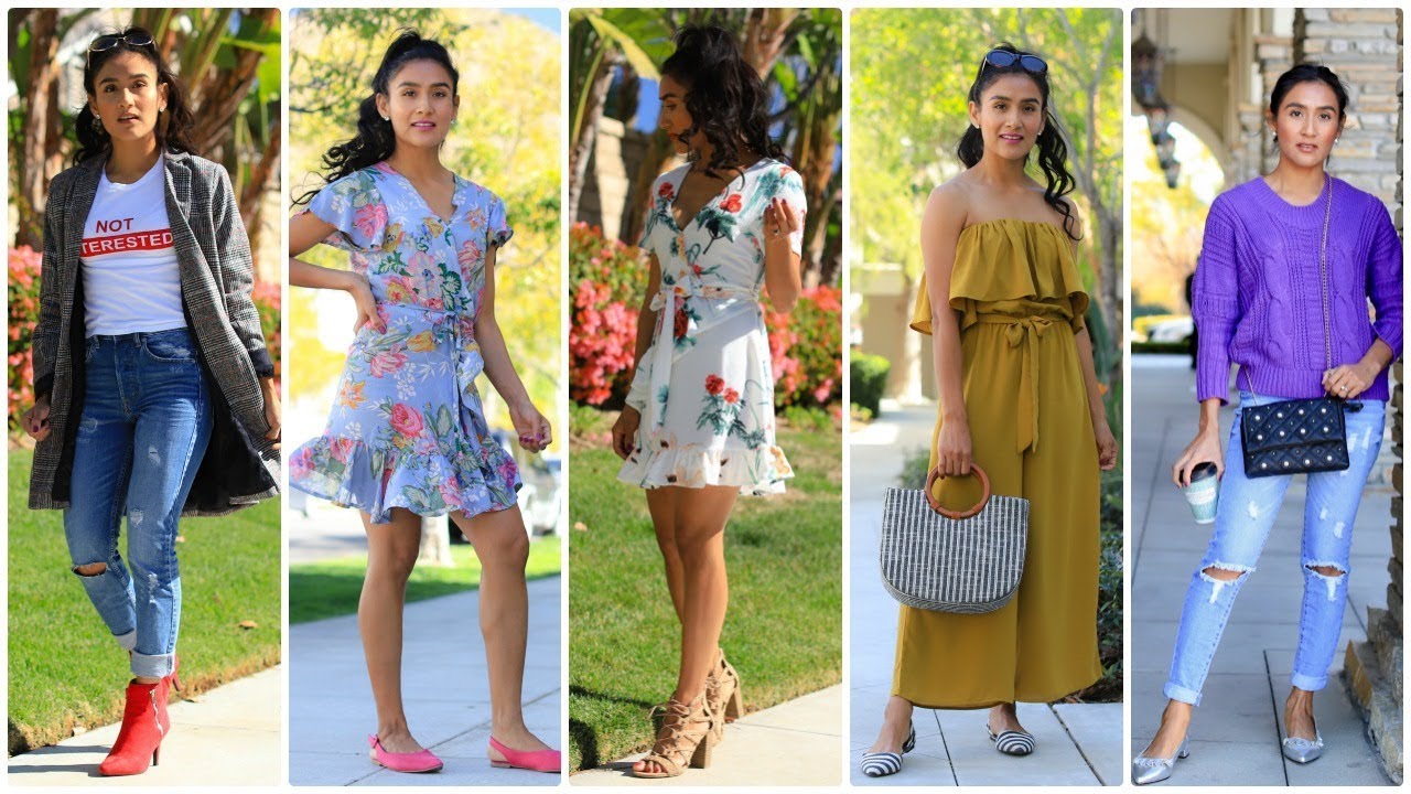 LOOOKBOOK DE PRIMAVERA CON ROPA MUY ECONOMICA, 5 OUTFITS  CON ESTILOS DIFERENTES| ALMALATINA29