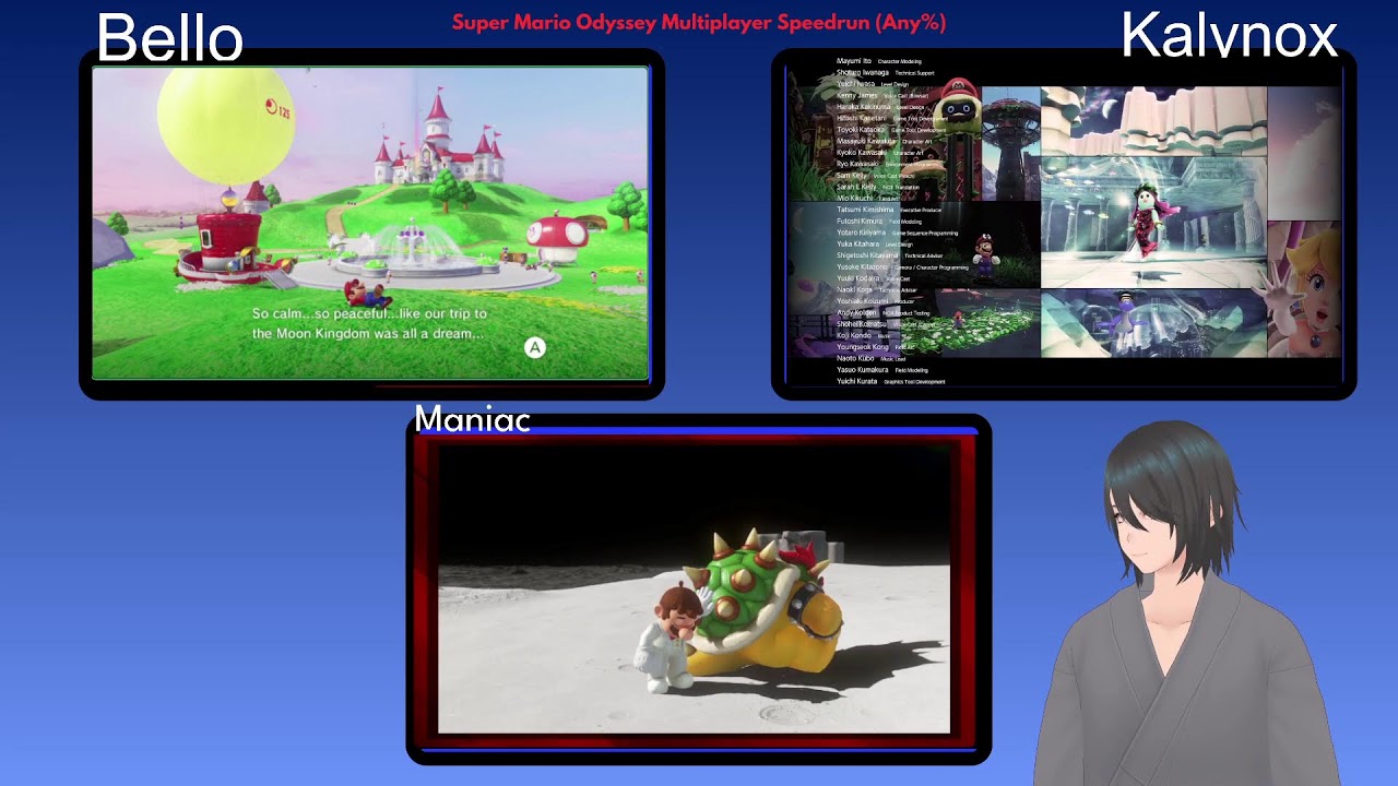 MARIO ODYSSEY MULTIPLAYER SPEEDRUN