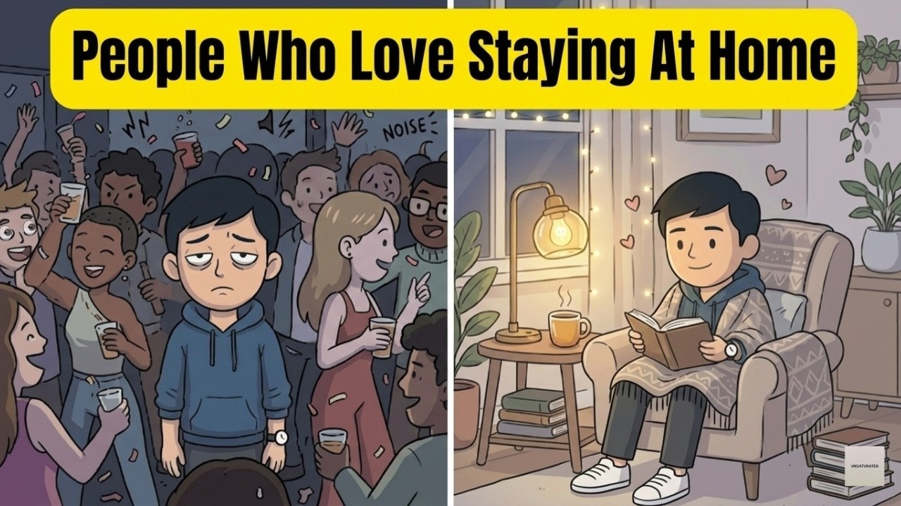 The Psychology of People Who Love Staying At Home