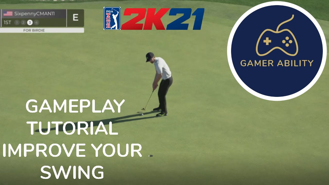 PGA TOUR 2k21 Gameplay Tutorial - Improve Your Swing Accuracy and Tempo with Proper Practice Routine