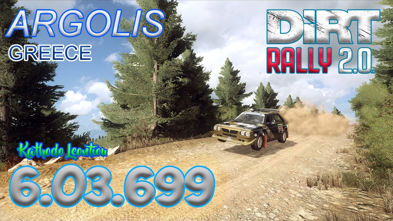 Dirt Rally 2 Group B 4WD All Greece Stages Top 100 -  Kathodo Leontiou 6.03.699
