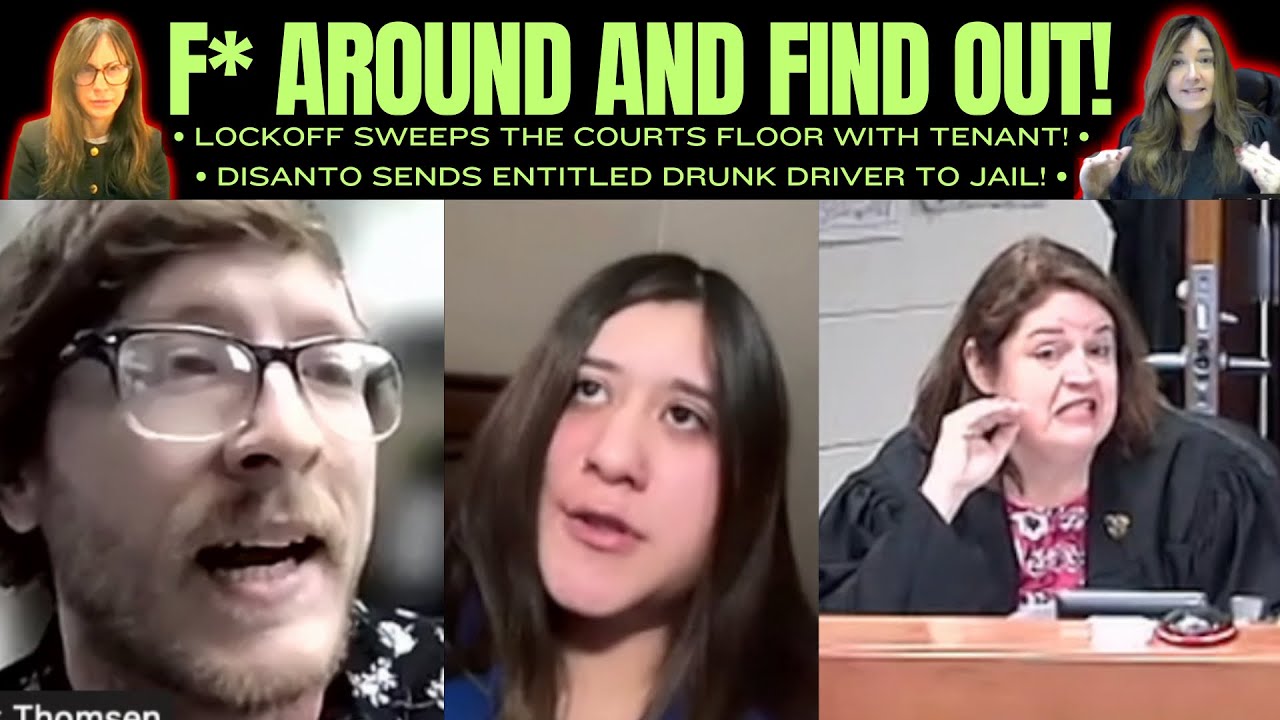 DiSanto Sends ENTITLED Drunk Driver To Jail! 🤬 New No-NonSense Judge Joins The Channel! FAFO Part 1