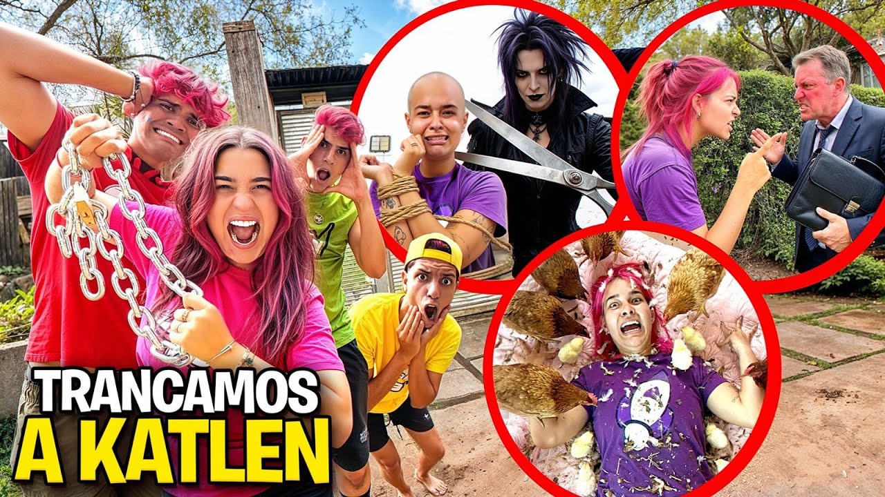 PRENDEMOS A KATLEN NA MANS&Atilde;O DOS ROSA *Ela fugiu ?