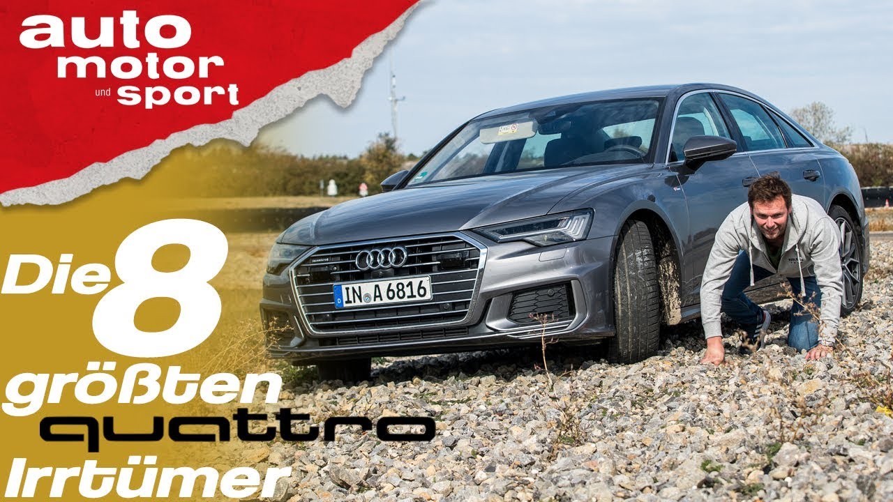 Alles Quattro? Die 8 größten Allrad-Irrtümer - Bloch erklärt #47 | auto motor und sport