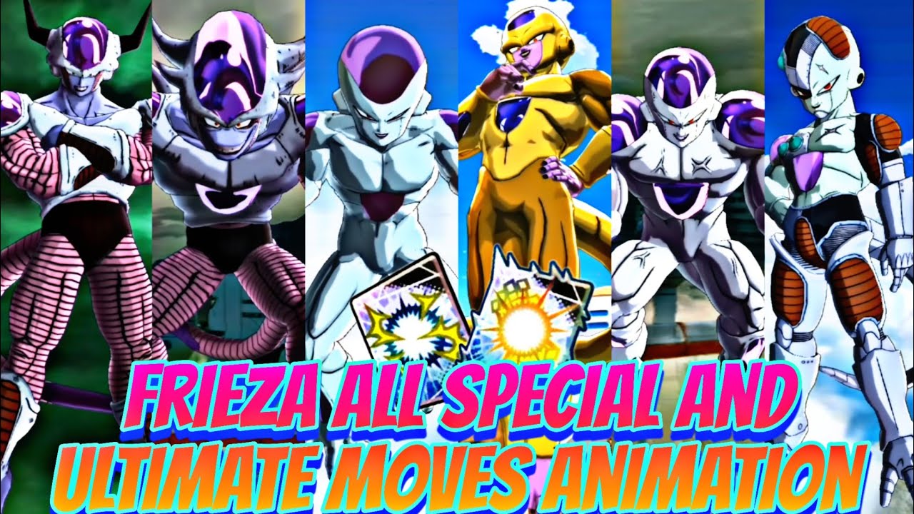 Frieza All Special and Ultimate Moves Animation!! 🔥 IN DRAGON BALL LEGENDS