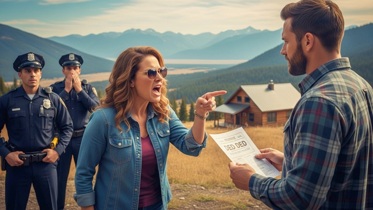 HOA Karen Called the Cops on My Cabin — She Had No Idea I Own the Entire Valley