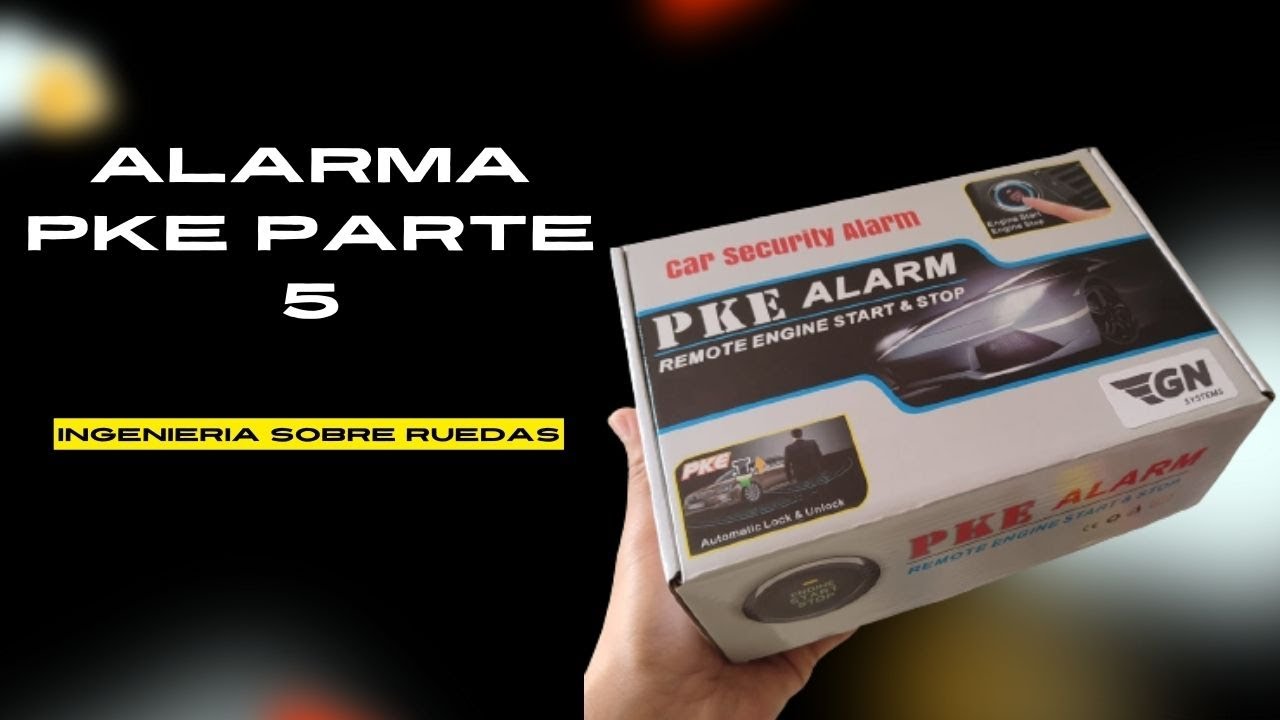 funciones alarma PKE con boton push star  parte 5