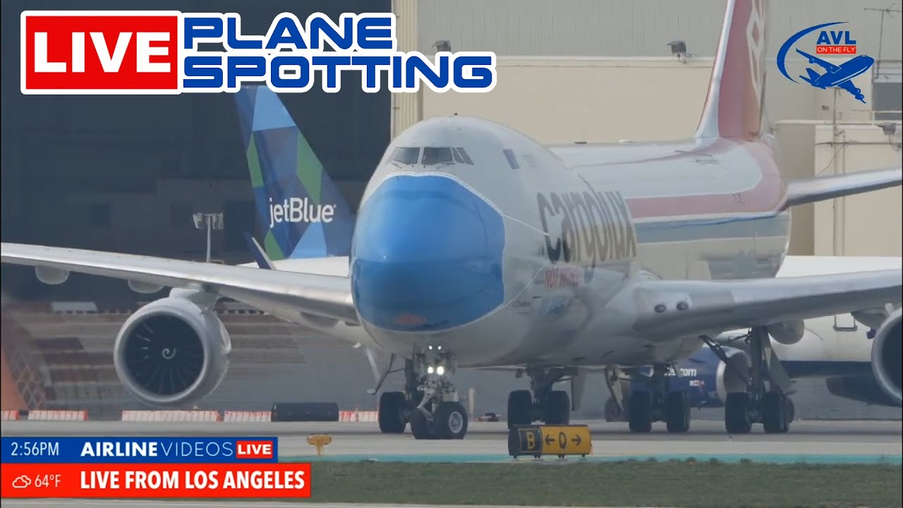 LIVE Plane Spotting at LAX!