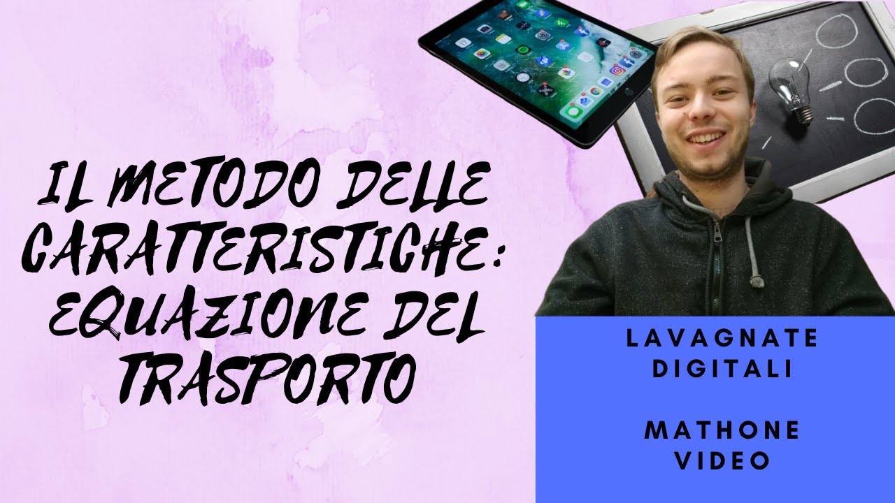 Metodo delle caratteristiche : soluzione equazione del trasporto