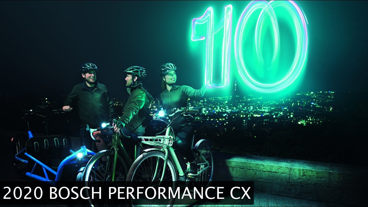 Bosch 2020 - new ebike motors and batteries