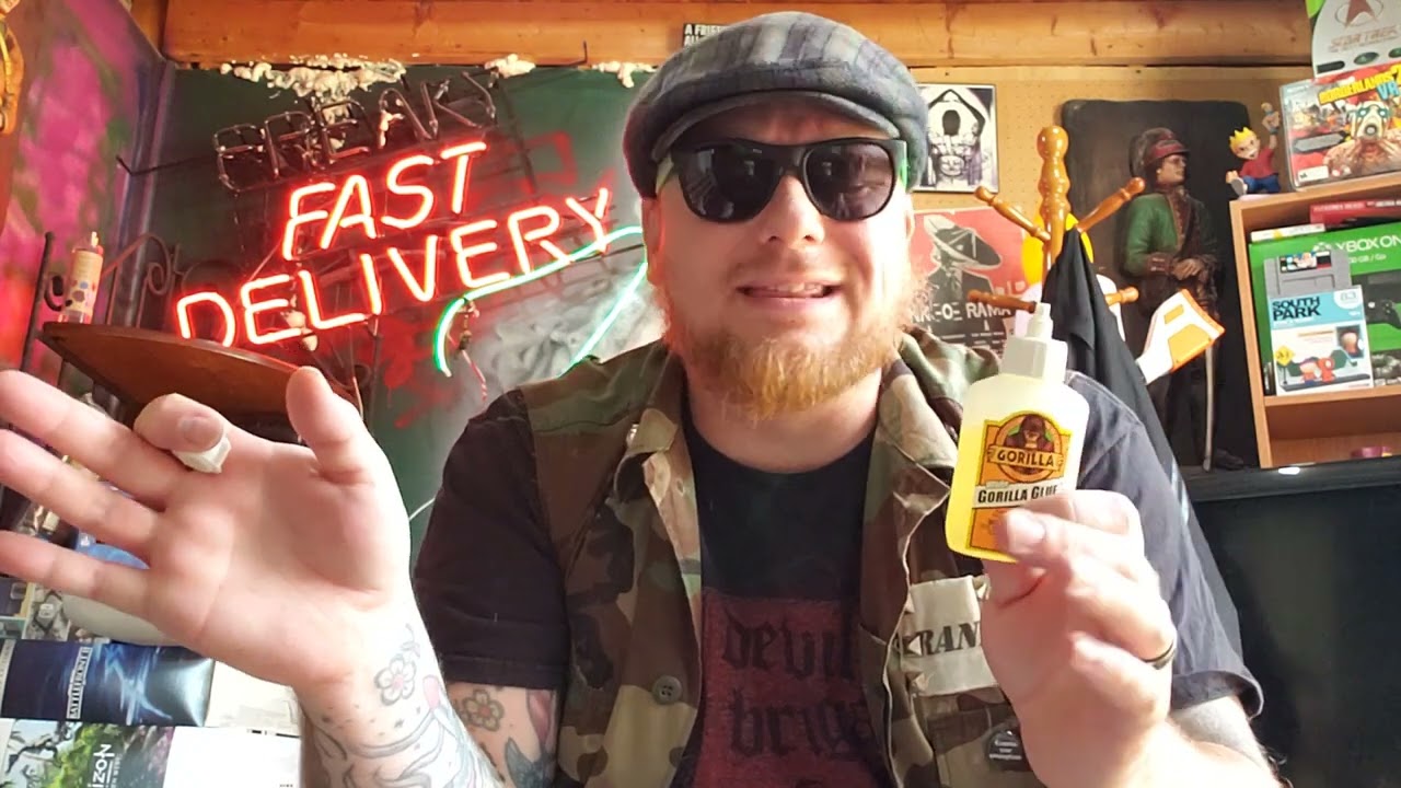 our problem with the gorilla glue that we love review. #99problems #gorillaglue