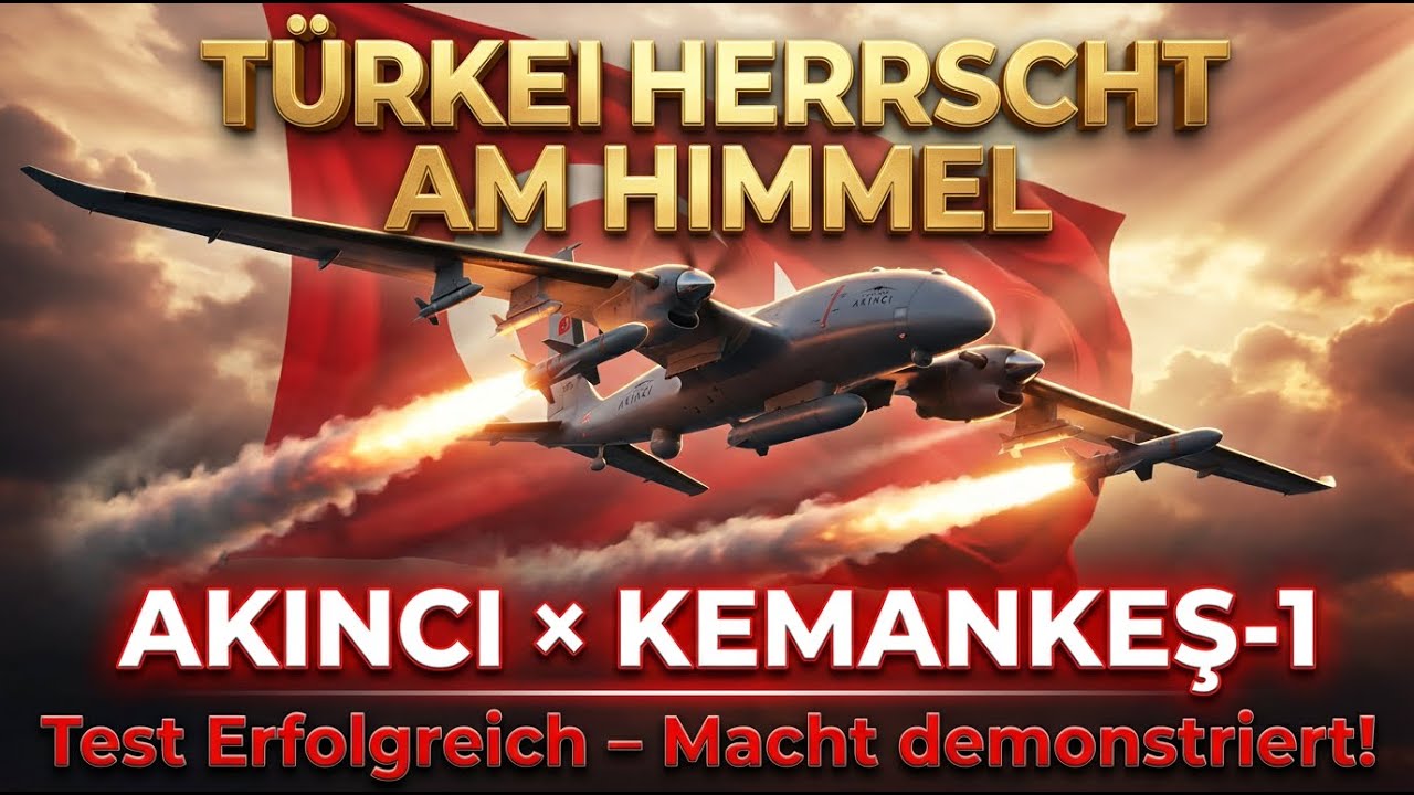 AKINCI + KEMANKEŞ-1: Volltreffer! Neuer Test schockt die Welt 2026
