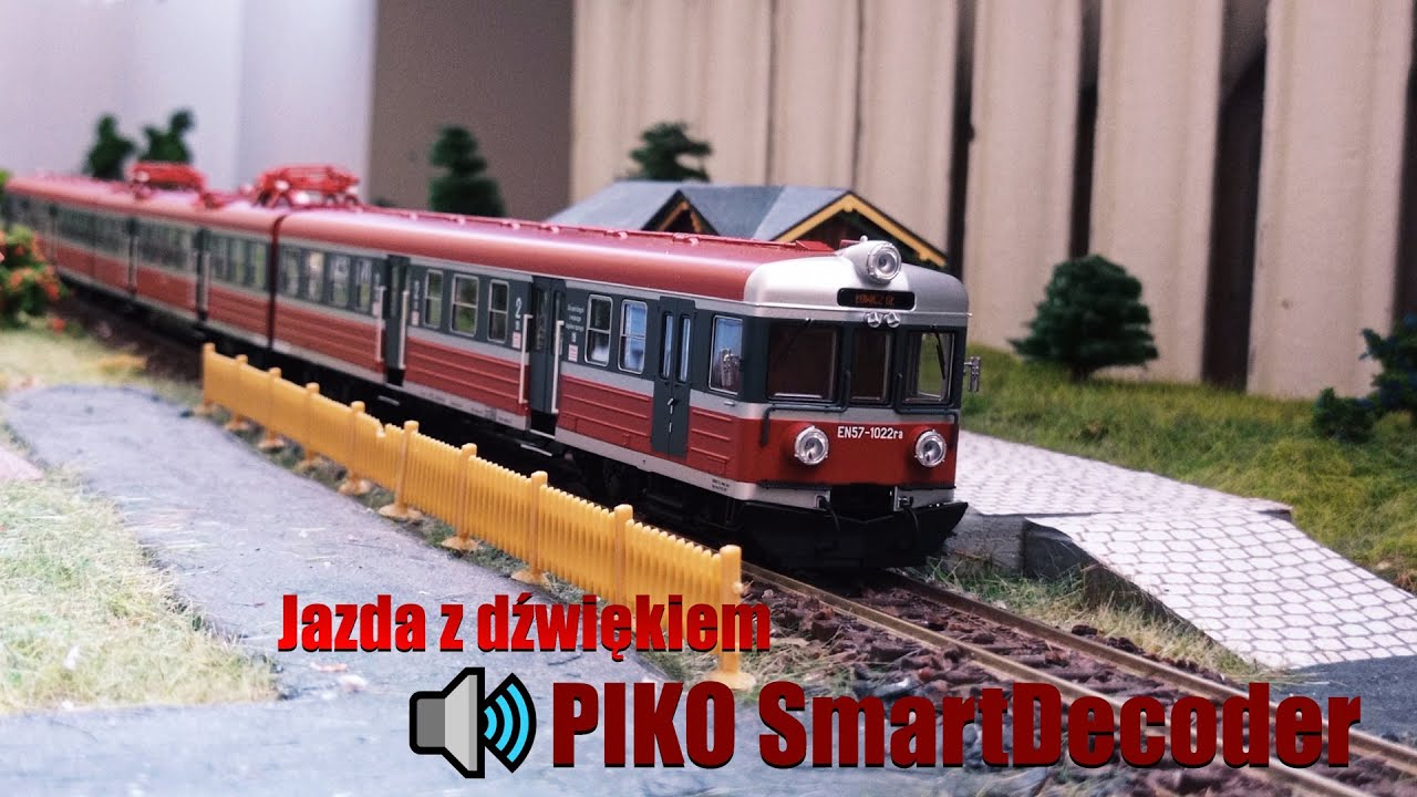 🔊 Jazda z dźwiękiem  EN57-1022 PIKO SmartDecoder
