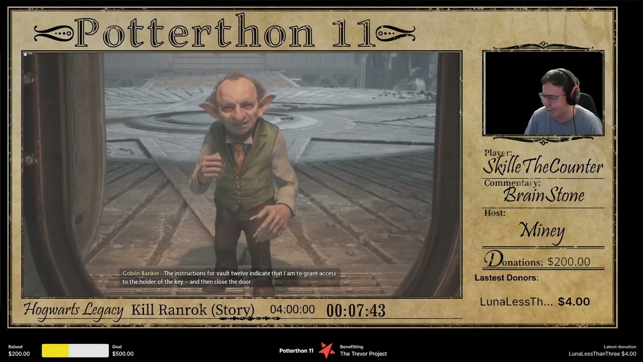 Potterthon 11: Hogwarts Legacy Kill Ranrok (Story) By Skillet_the_Counter