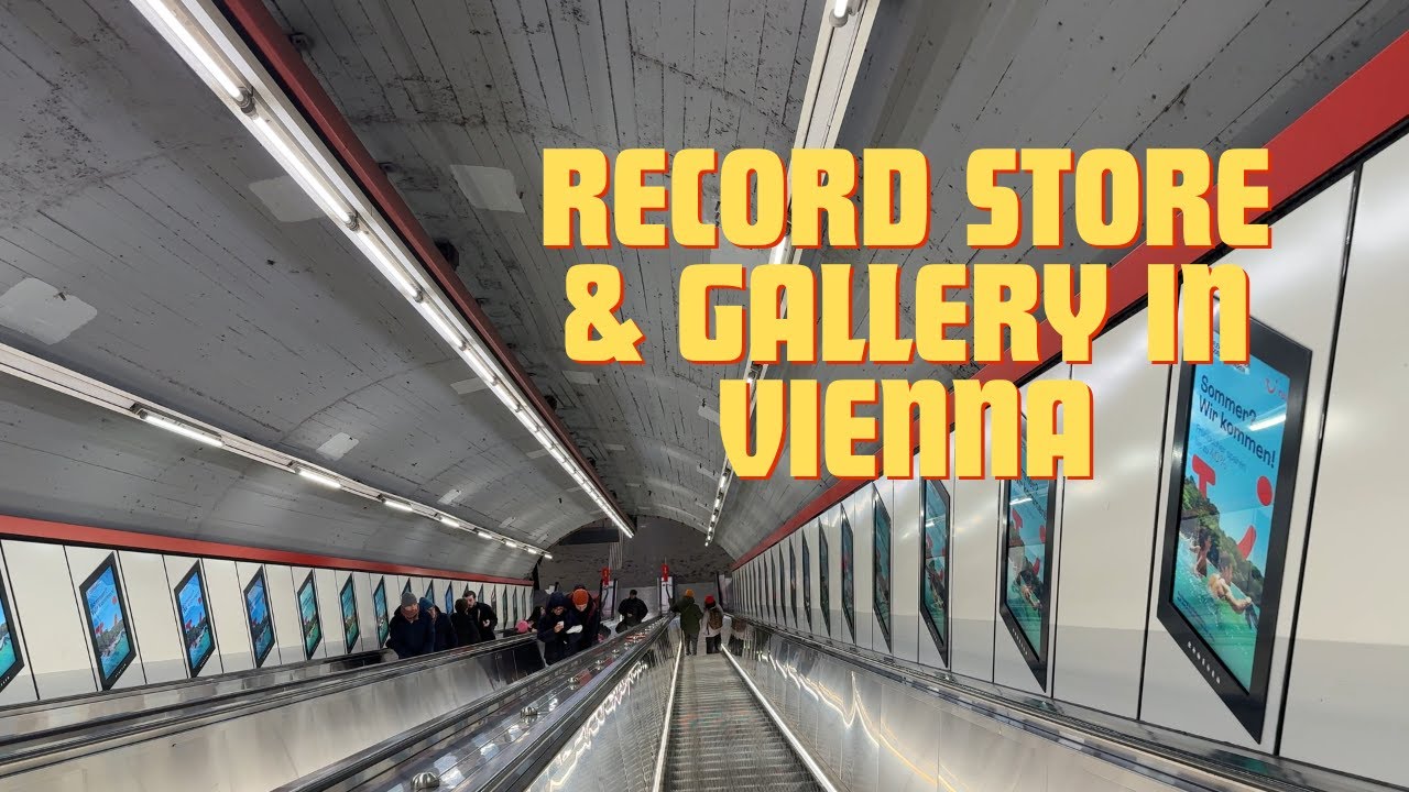 I went to a record store & gallery in Vienna