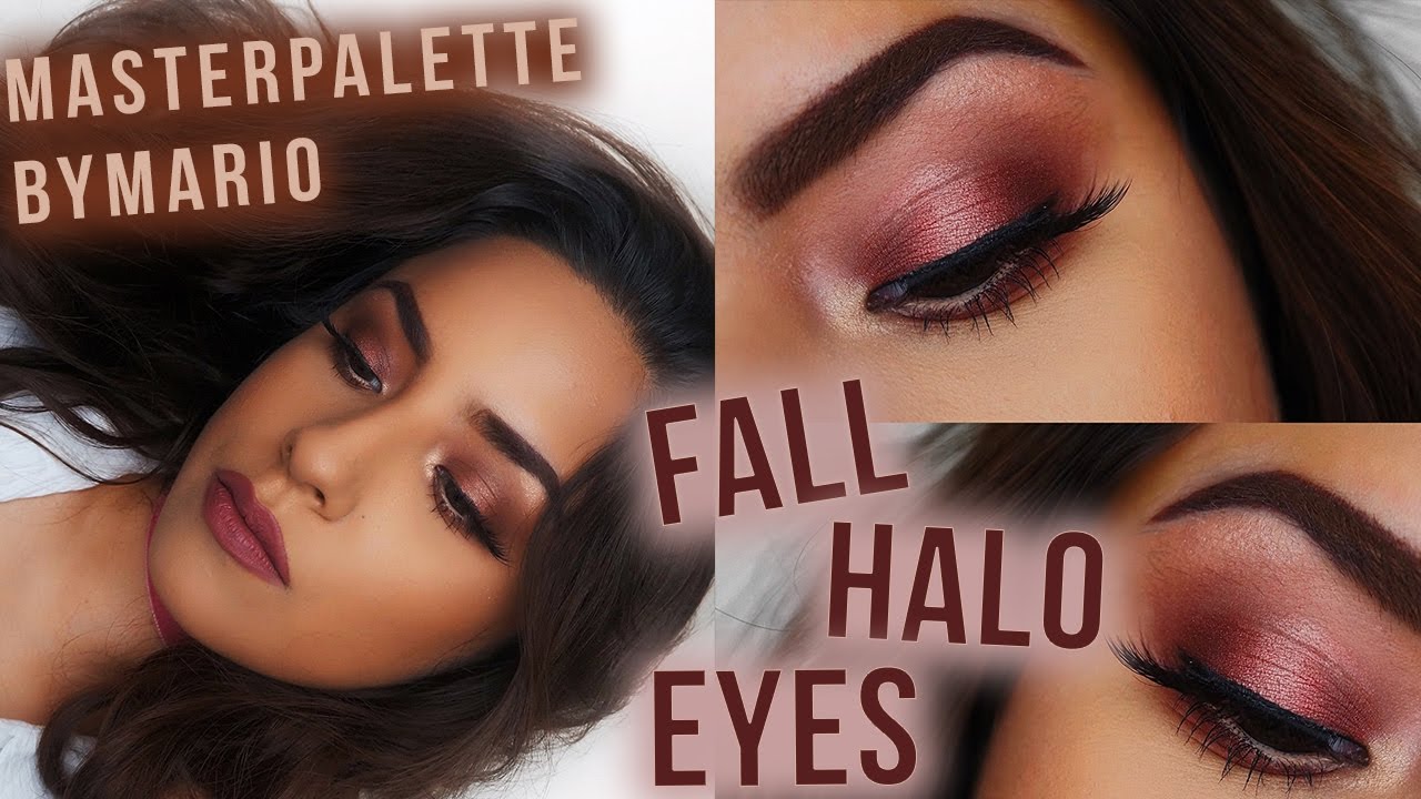 ABH Master Palette by Mario Tutorial + Review ♡ // Romantic Fall Mauve Halo Eye Makeup