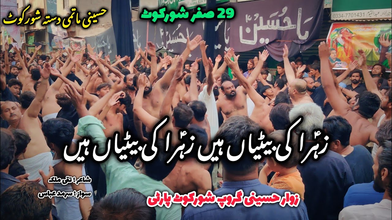 Zahra (s.a) Ki Betiyan Hain Jo Khoon Mein Doobiyan Hain |Noha 2025 | Azadari 1447