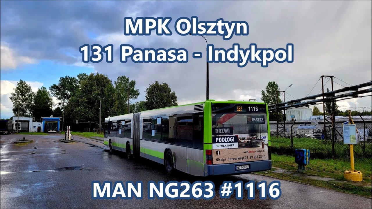 MPK Olsztyn - linia 131, MAN NG263 #1116