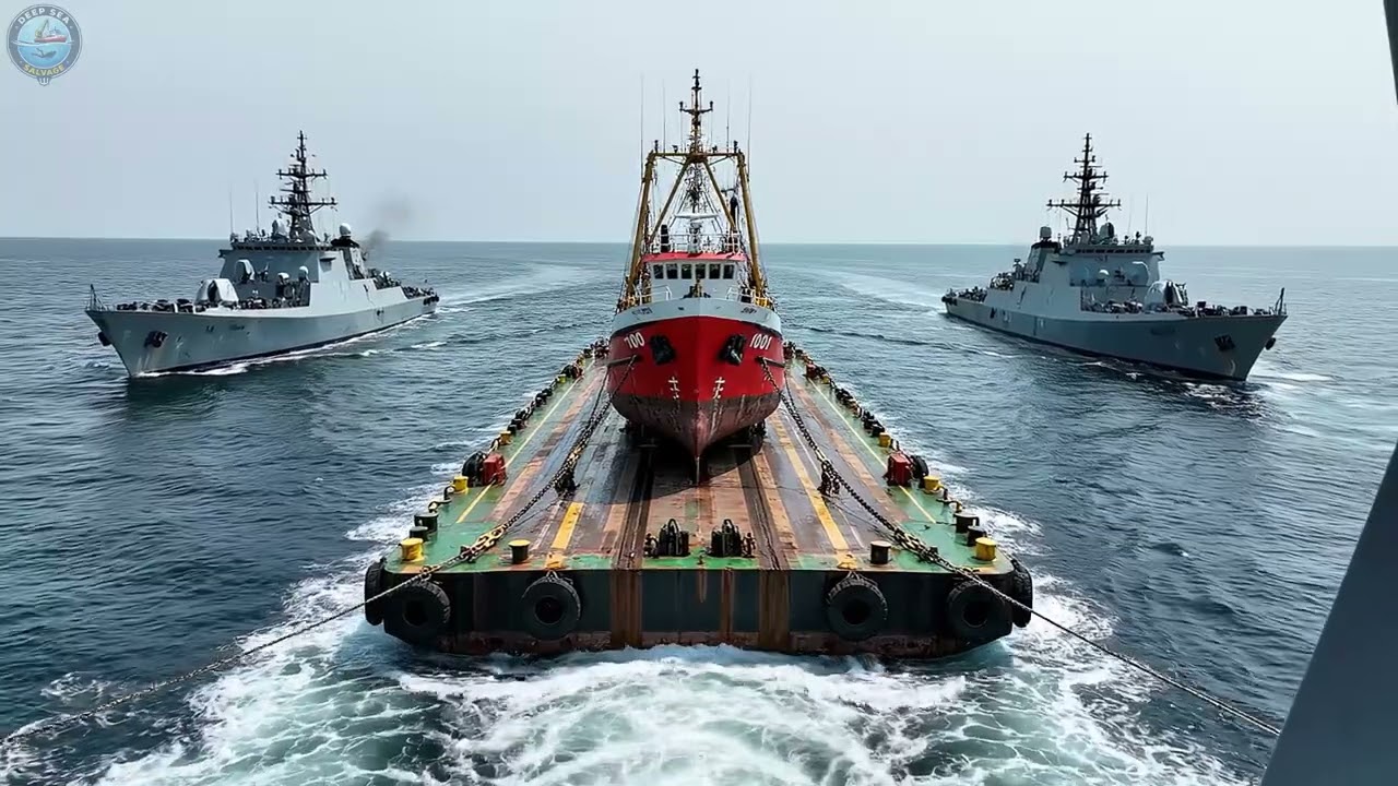 Deep Sea Rescue: Raising a 100-Ton Fishing Trawler from the Seabed