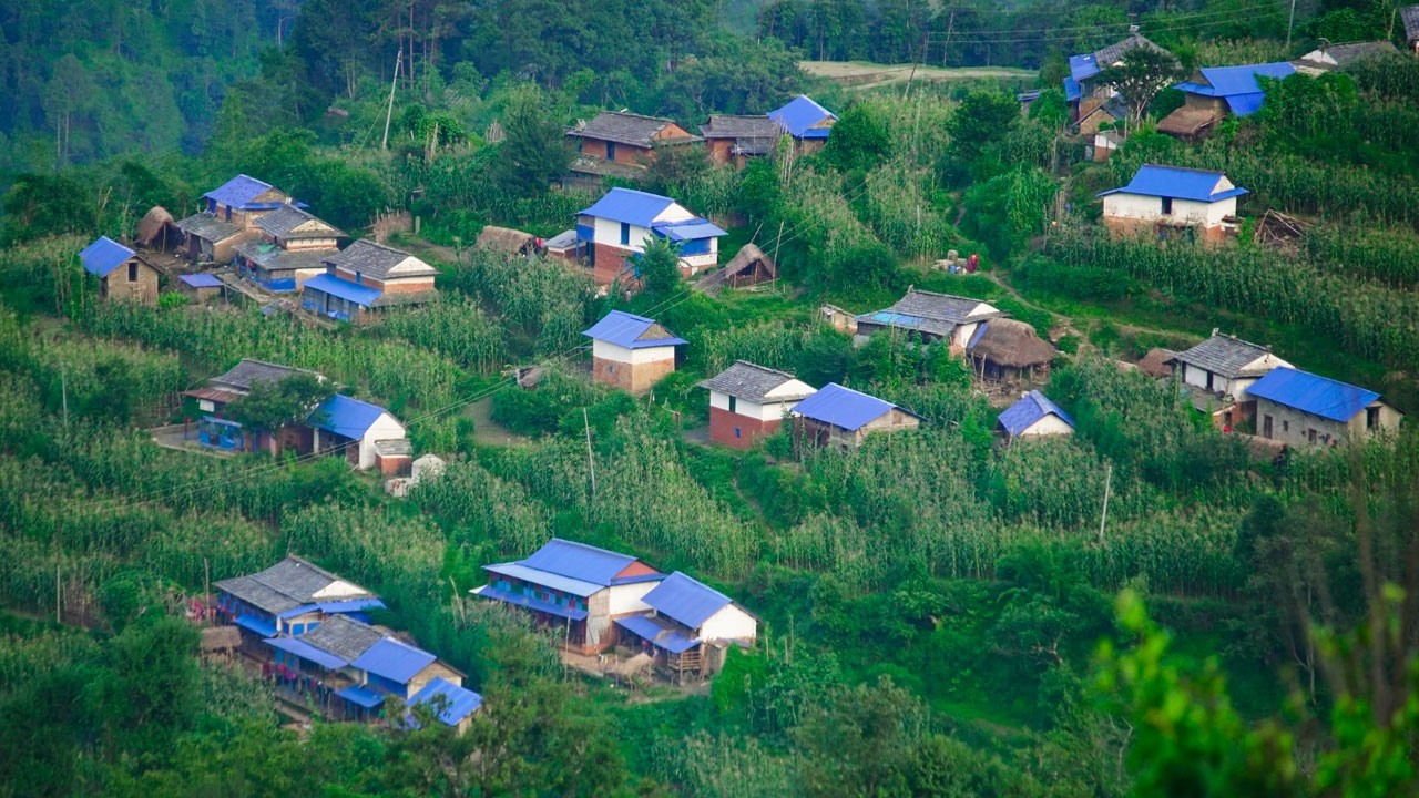 Beautiful Nepali Mountain Village Life | Daily Routine, Farming & Family Life