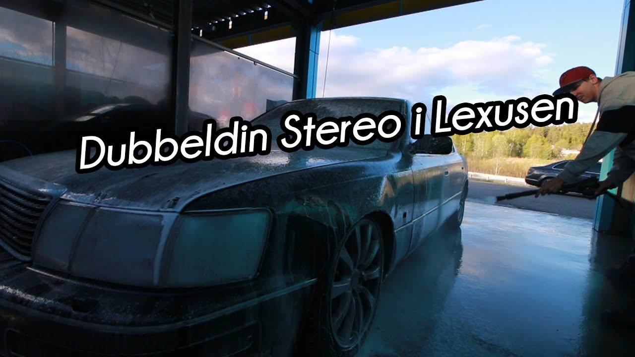 Installerar dubbeldin stereo i nya Lexusen | VLOGG #206