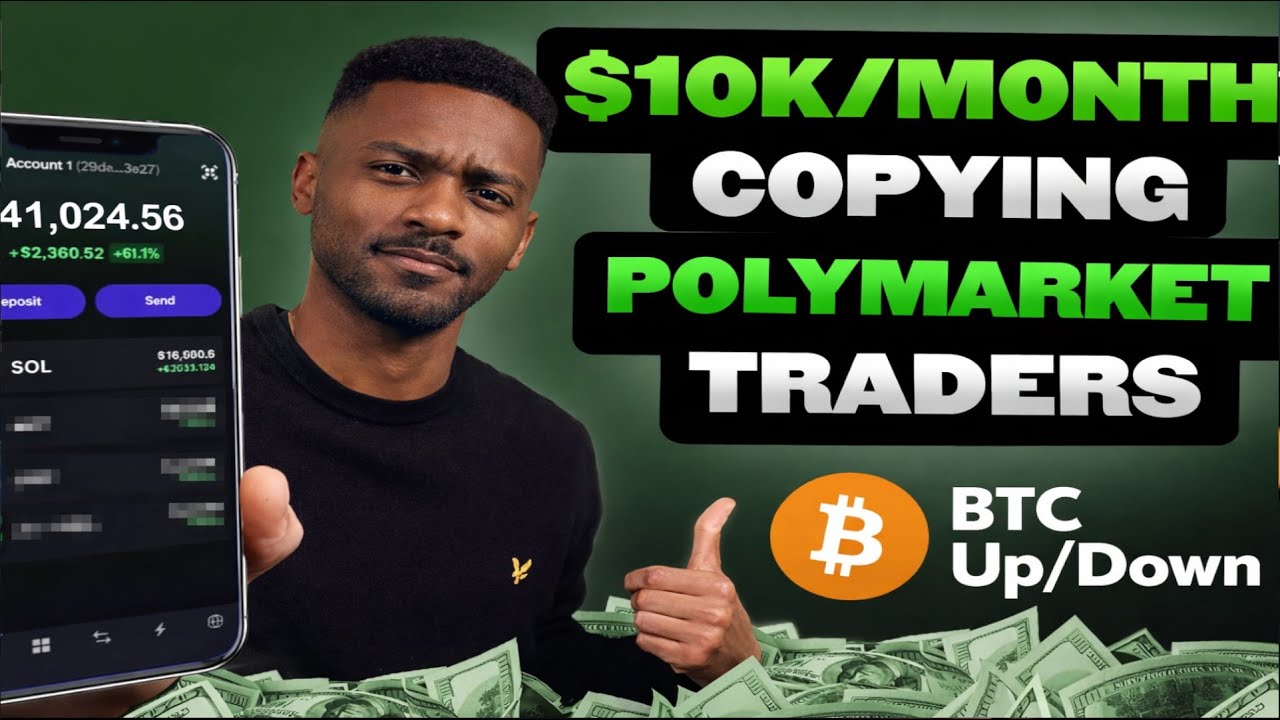 POLYMARKET COPY TRADING HACKS TO Make MILLIONS! Polymarket Arbitrage Bots, PolyMarket Strategy