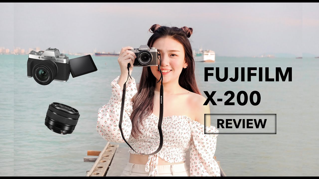 FUJIFILM X-T200  review | Unboxing + demonstration