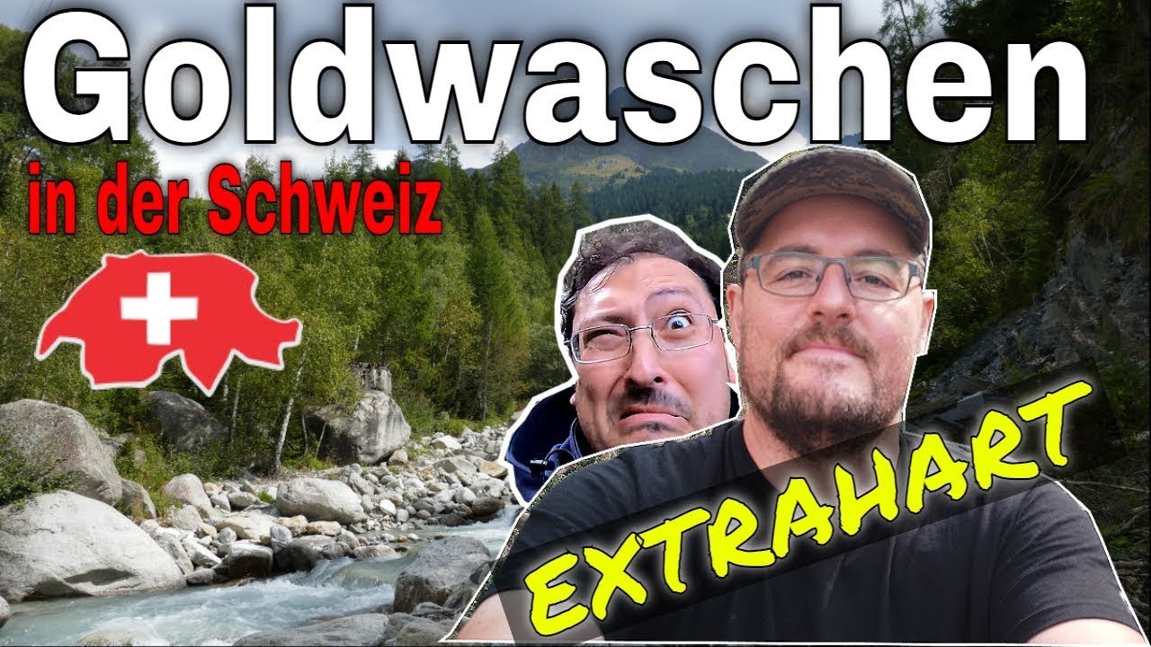 🇨🇭Goldwaschen im Schweizer Hochgebirge - Das härteste was man sich vorstellen kann ⛑️ #goldwaschen