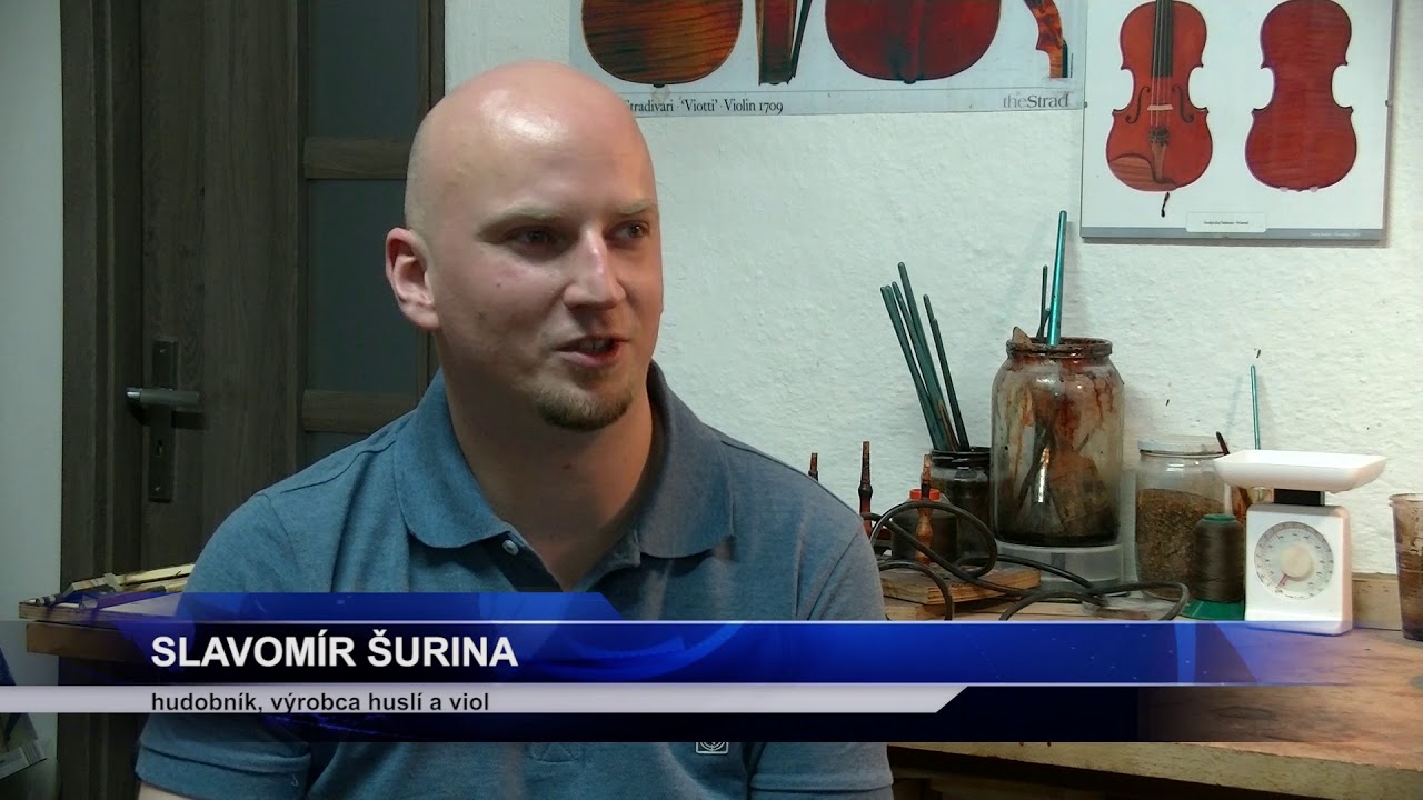 Výrobca viol Slavomír Šurina - Detva.TV