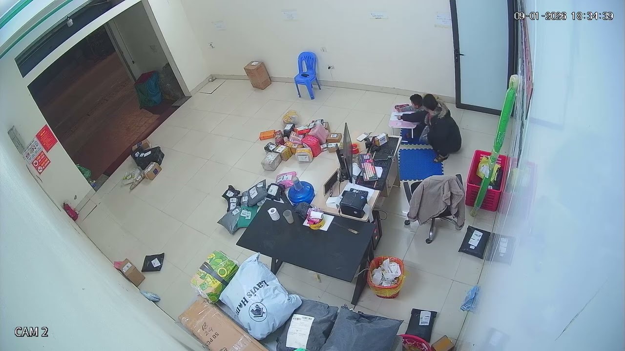 CCTV toàn trình xuất và chuyển các đơn hàng đi BN HUB ngày 9/1/2026