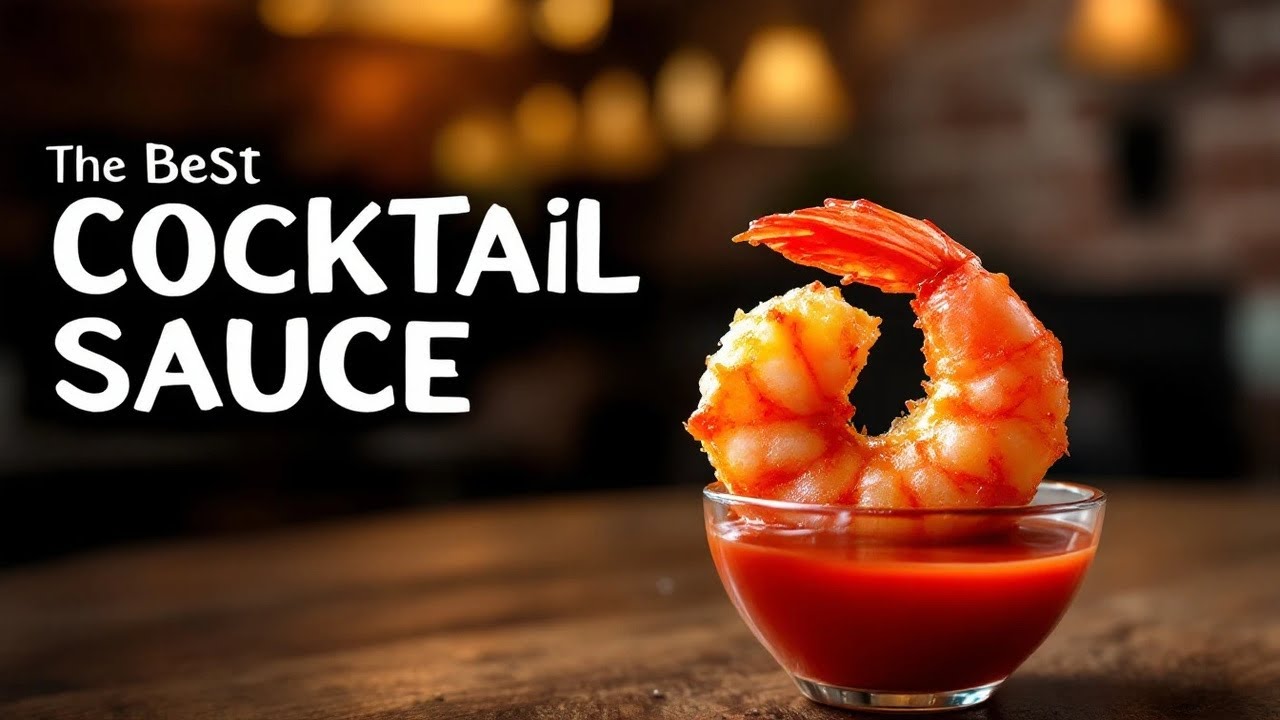The BEST Cocktail Sauce with Shrimp